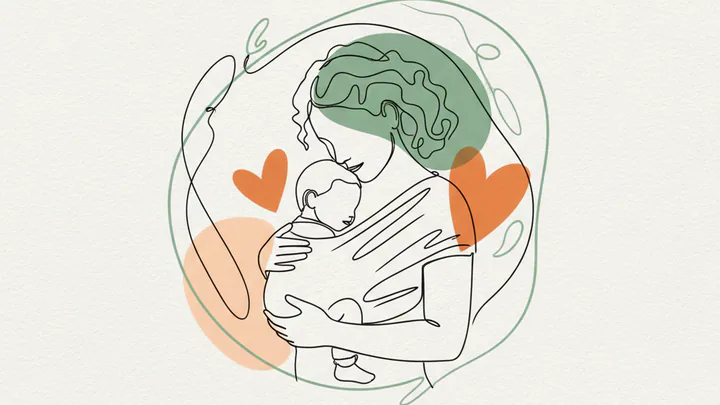 Illustration of what is attachment parenting in attachment parenting guide