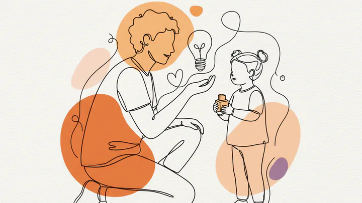 Illustration of key takeaways in stop yelling at kids